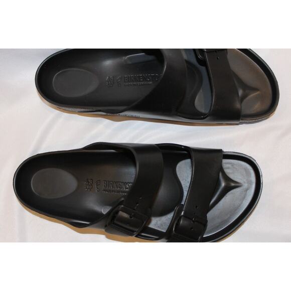 Birkenstock‎ Arizona Essentials EVA Slide Men\'s Sandal BLACK Medium/Narrow main image 6